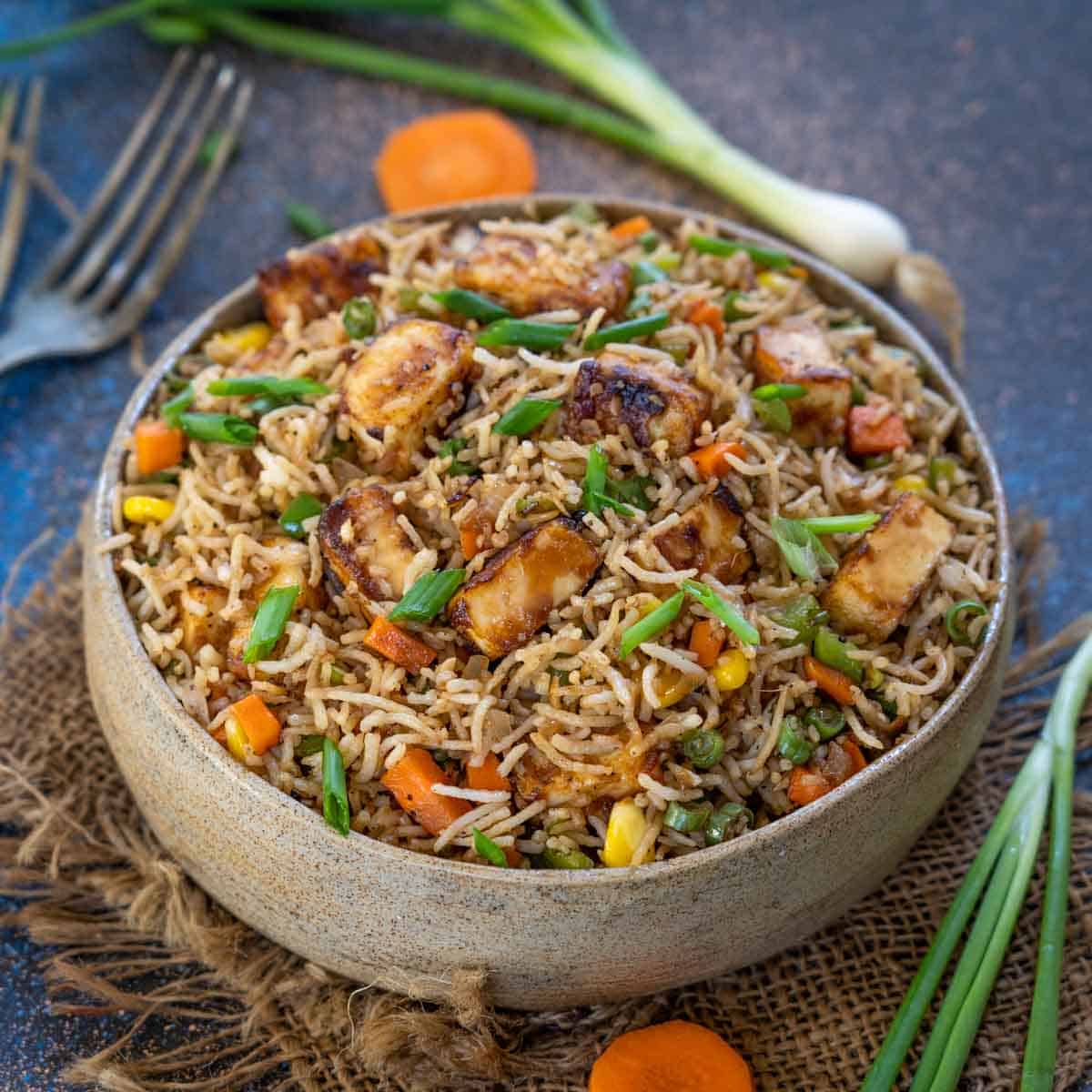 Paneer Fried Rice Recipe - Smartnomad24